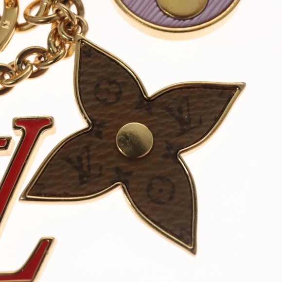 LOUIS VUITTON Porte Cles Spring Street Charm metal Gold - Picture 7 of 15